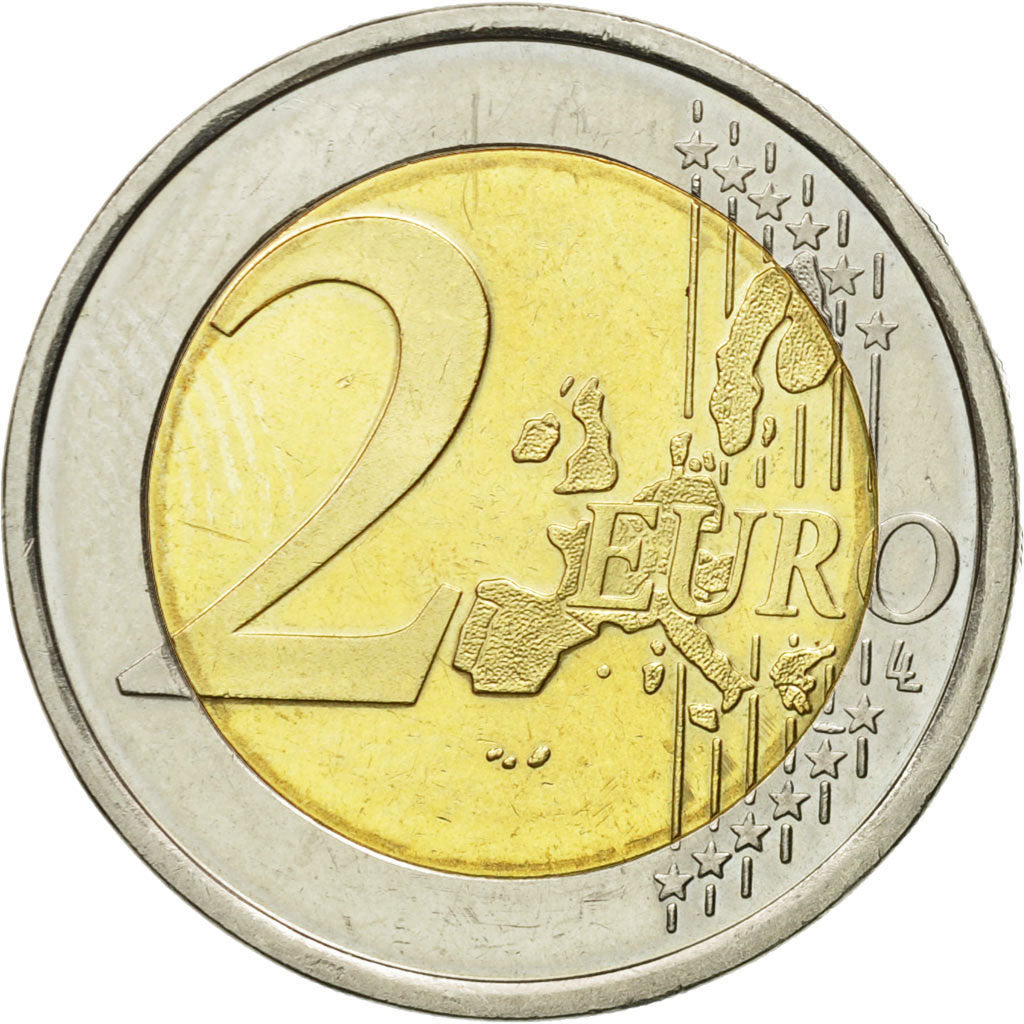Finland, 2 Euro, EU expansion, 2004, AU(50-53), Bi-Metallic, KM:114