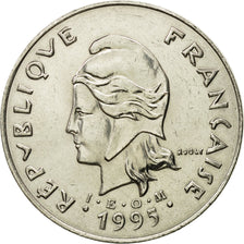 Coin, French Polynesia, 50 Francs, 1995, Paris, MS(63), Nickel, KM:13