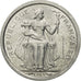 Coin, French Polynesia, 50 Centimes, 1965, MS(60-62), Aluminum, KM:1