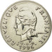 Coin, New Caledonia, 20 Francs, 1996, Paris, MS(63), Nickel, KM:12