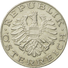 Coin, Austria, 10 Schilling, 1989, VF(20-25), Copper-Nickel Plated Nickel