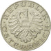 Coin, Austria, 10 Schilling, 1989, VF(20-25), Copper-Nickel Plated Nickel