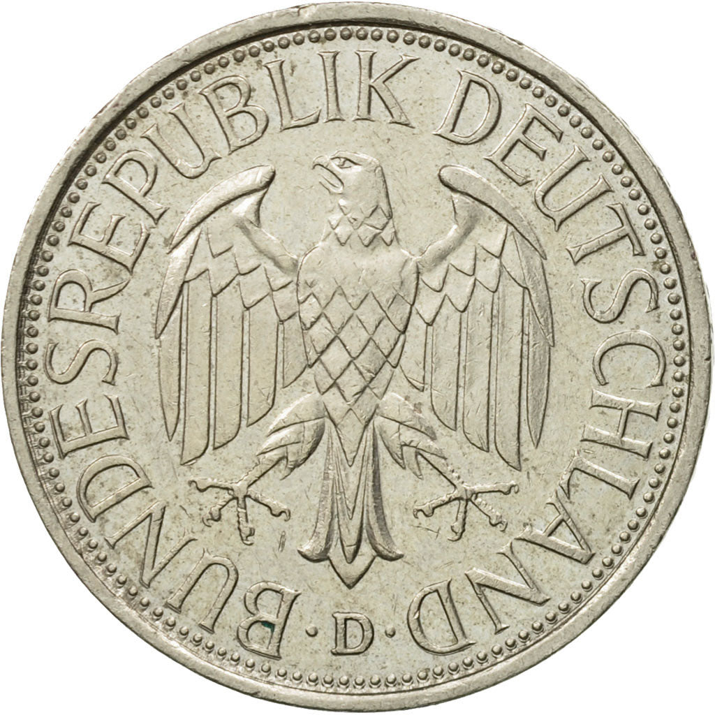 Moneda, ALEMANIA - REPÚBLICA FEDERAL, Mark, 1988, MBC, Cobre - níquel, KM:110