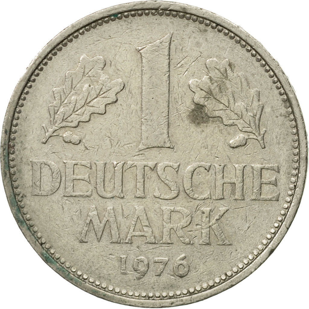 Münze, Bundesrepublik Deutschland, Mark, 1976, SS, Copper-nickel, KM:110