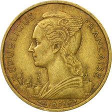 Moneta, Madagascar, 10 Francs, 1953, Paris, BB, Alluminio-bronzo, KM:6