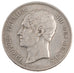 BELGIUM, 5 Francs, 5 Frank, 1850, KM #17, EF(40-45), Silver, 24.83