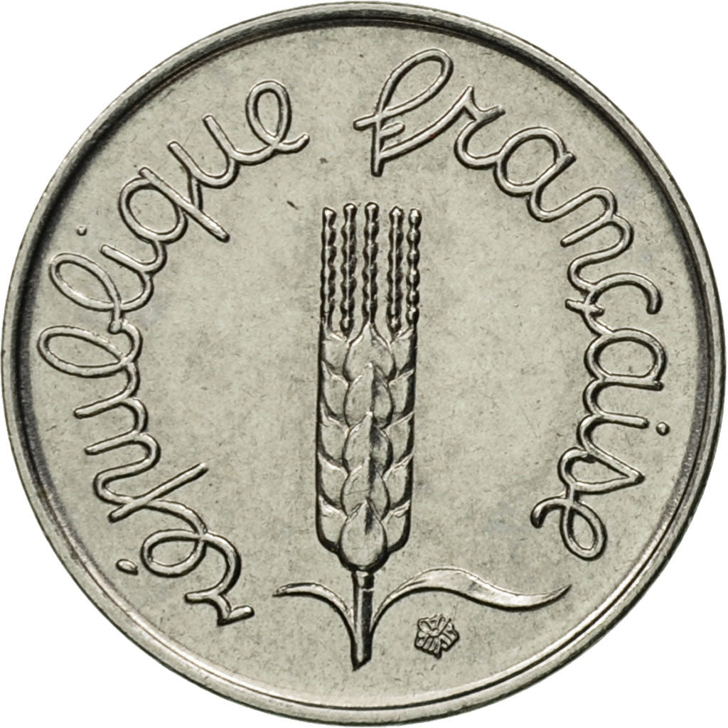 Coin, France, Épi, Centime, 1971, Paris, MS(60-62), Stainless Steel, KM:928
