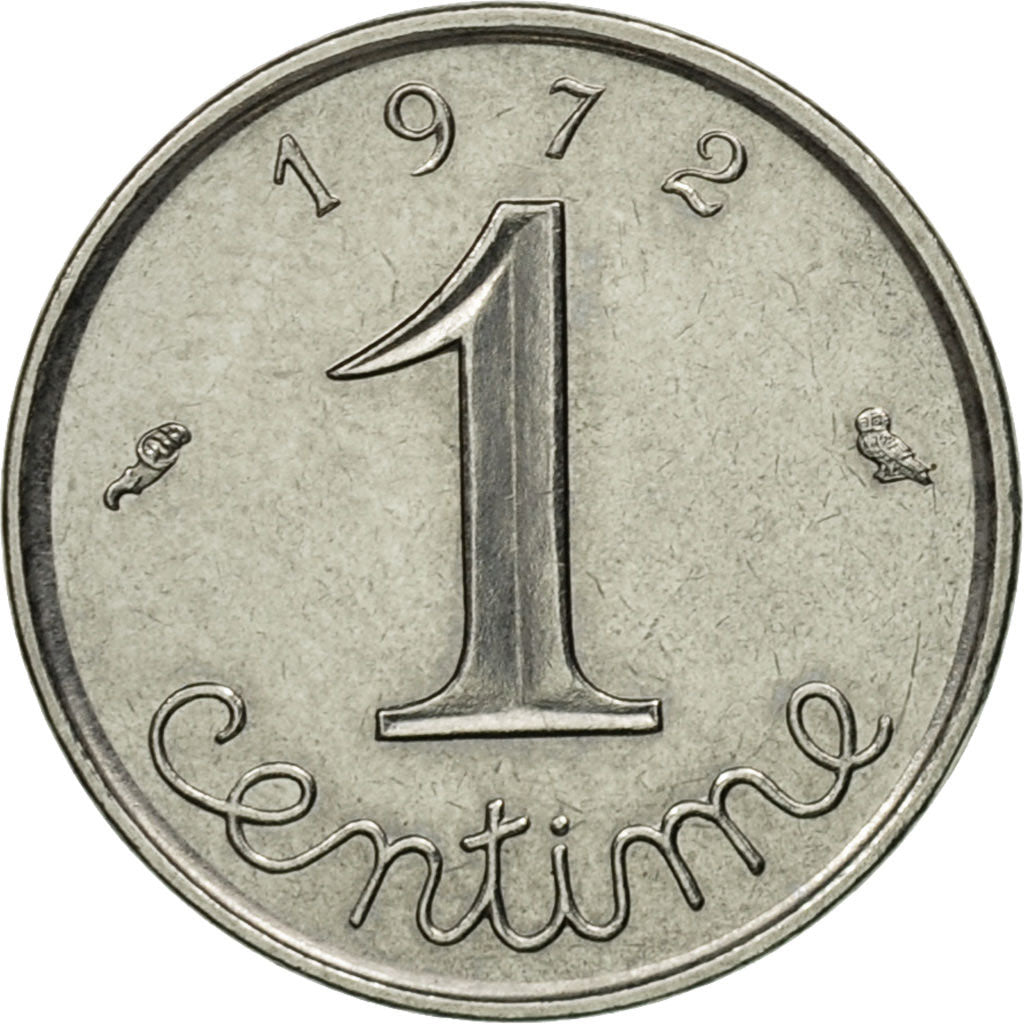 Moneta, Francia, Épi, Centime, 1972, Paris, SPL, Acciaio inossidabile, KM:928
