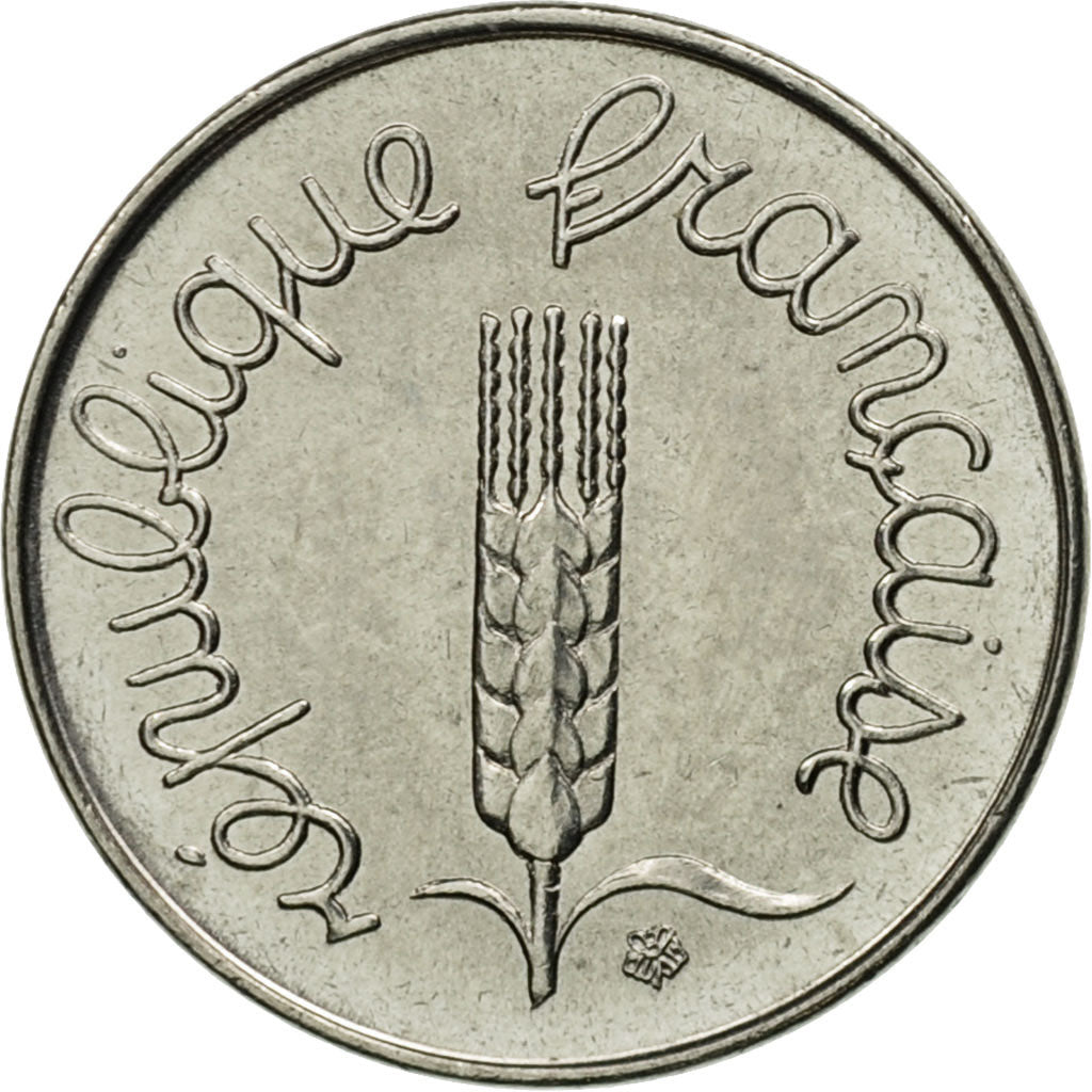 Munten, Frankrijk, Épi, Centime, 1977, Paris, UNC-, Stainless Steel, KM:928