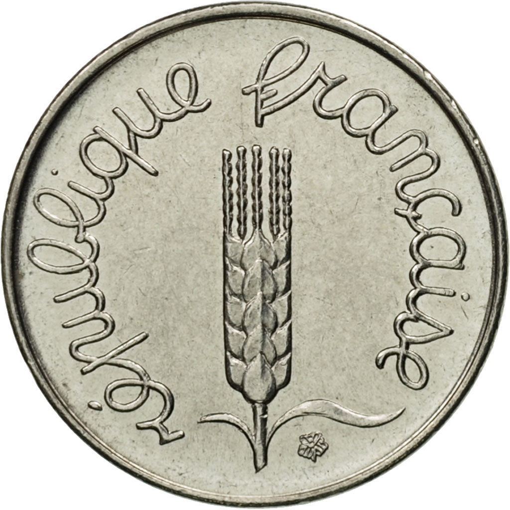 Monnaie, France, Épi, Centime, 1977, Paris, SUP, Stainless Steel, Gadoury:91