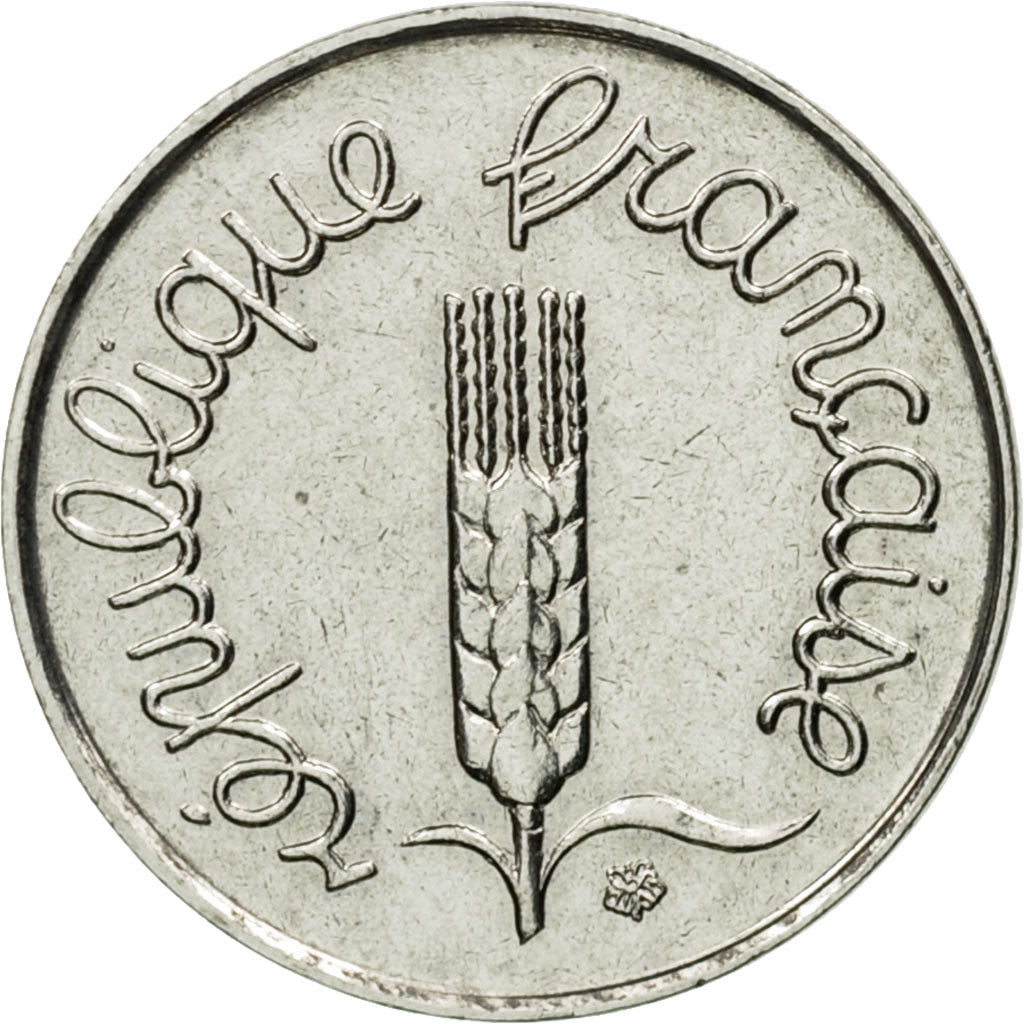 Coin, France, Épi, Centime, 1993, Paris, AU(55-58), Stainless Steel, KM:928