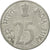 Monnaie, INDIA-REPUBLIC, 25 Paise, 1988, TTB, Stainless Steel, KM:54
