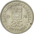 Moneda, Venezuela, 25 Centimos, 1978, Werdohl, MBC+, Níquel, KM:50.1