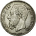 Coin, Belgium, Leopold II, 5 Francs, 5 Frank, 1867, EF(40-45), Silver, KM:24