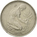 Coin, GERMANY - FEDERAL REPUBLIC, 50 Pfennig, 1972, EF(40-45), Copper-nickel