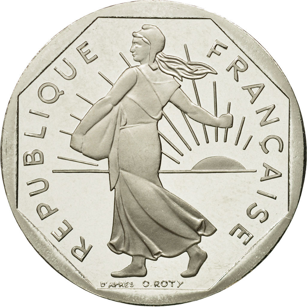 Monnaie, France, Semeuse, 2 Francs, 2001, FDC, Nickel, Gadoury:547b, KM:942.2