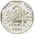 Monnaie, France, Semeuse, 2 Francs, 2001, FDC, Nickel, Gadoury:547b, KM:942.2