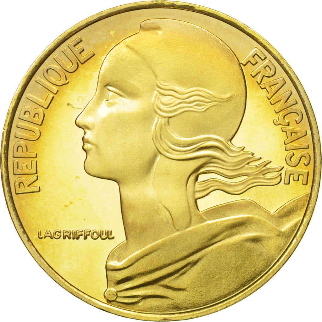 Münze, Frankreich, Marianne, 20 Centimes, 2001, Paris, STGL, Aluminum-Bronze