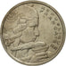 Munten, Frankrijk, Cochet, 100 Francs, 1955, FR, Copper-nickel, KM:919.1