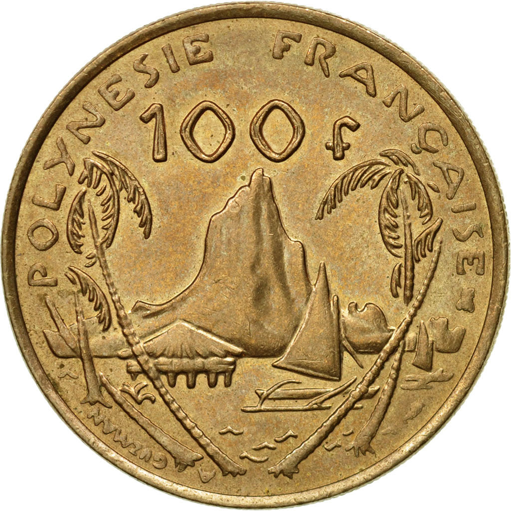 Coin, French Polynesia, 100 Francs, 1998, Paris, AU(50-53), Nickel-Bronze, KM:14
