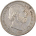 Coin, Netherlands, William III, 25 Cents, 1849, AU(50-53), Silver, KM:81