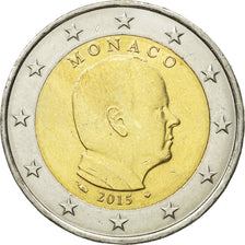 Monaco, 2 Euro, 2015, SUP, Bi-Metallic, Gadoury:MC 195