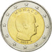 Monaco, 2 Euro, 2015, AU(55-58), Bi-Metallic, Gadoury:MC 195