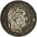 Moneda, Francia, Louis-Philippe, Franc, 1834, Lille, BC+, Plata, KM:748.13