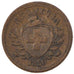 Switzerland, 1 Rappen, 1850, Paris, KM #3, AU(50-53), Bronze, 1.48