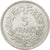 Moneda, Francia, Lavrillier, 5 Francs, 1946, Beaumont - Le Roger, EBC, Aluminio
