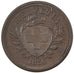 SWITZERLAND, Rappen, 1856, Bern, KM #3.1, AU(55-58), Bronze, 1.48