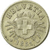 Moneta, Svizzera, 5 Rappen, 1851, Strasbourg, BB+, Biglione, KM:5