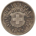SWITZERLAND, 5 Rappen, 1877, Bern, KM #5, EF(40-45), Billon, 1.63