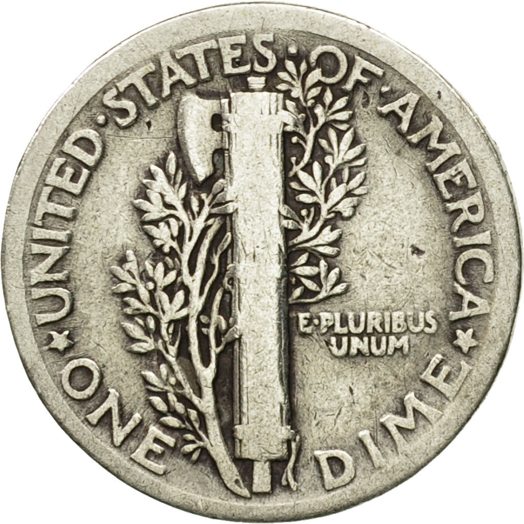 Moneta, Stati Uniti, Barber Dime, Dime, 1916, U.S. Mint, Philadelphia, MB+