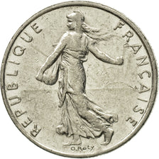 Coin, France, Semeuse, 1/2 Franc, 1993, AU(55-58), Nickel, KM:931.2, Gadoury:429