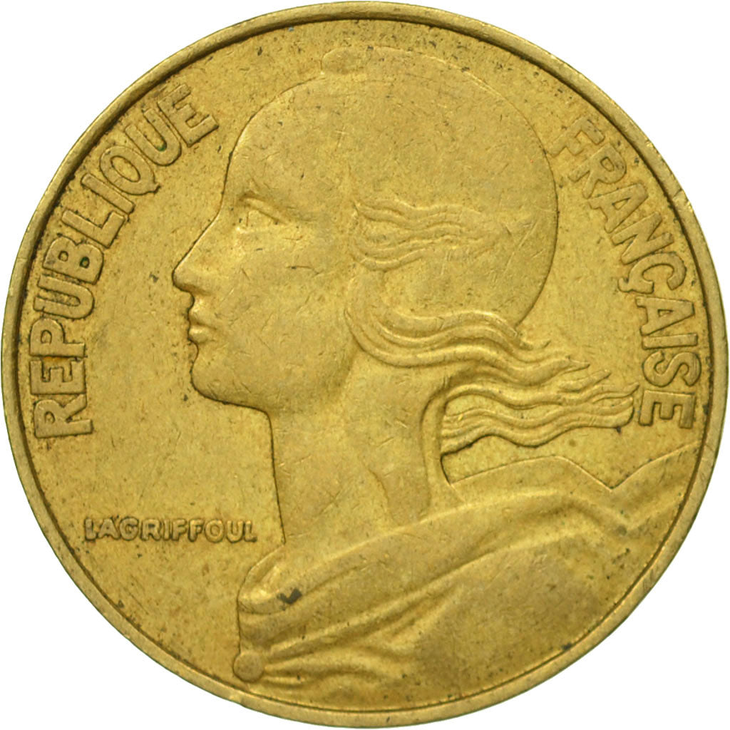Coin, France, Marianne, 20 Centimes, 1982, Paris, VF(20-25), Aluminum-Bronze