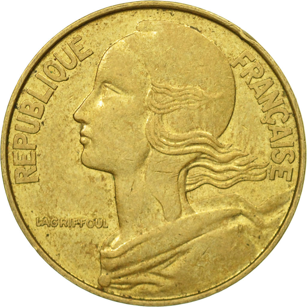 Coin, France, Marianne, 20 Centimes, 1993, Paris, VF(30-35), Aluminum-Bronze