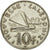 Moneda, Nueva Caledonia, 10 Francs, 1991, Paris, MBC, Níquel, KM:11