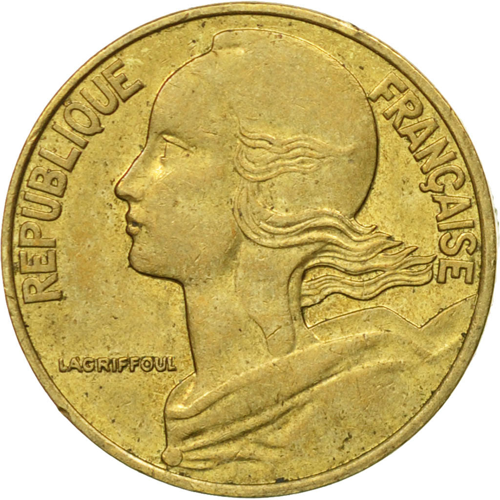 Coin, France, Marianne, 5 Centimes, 1994, Paris, VF(20-25), Aluminum-Bronze