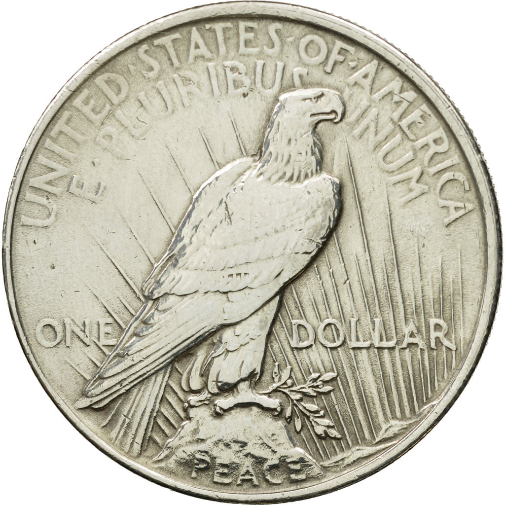 Coin, United States, Peace Dollar, Dollar, 1922, U.S. Mint, Denver, EF(40-45)