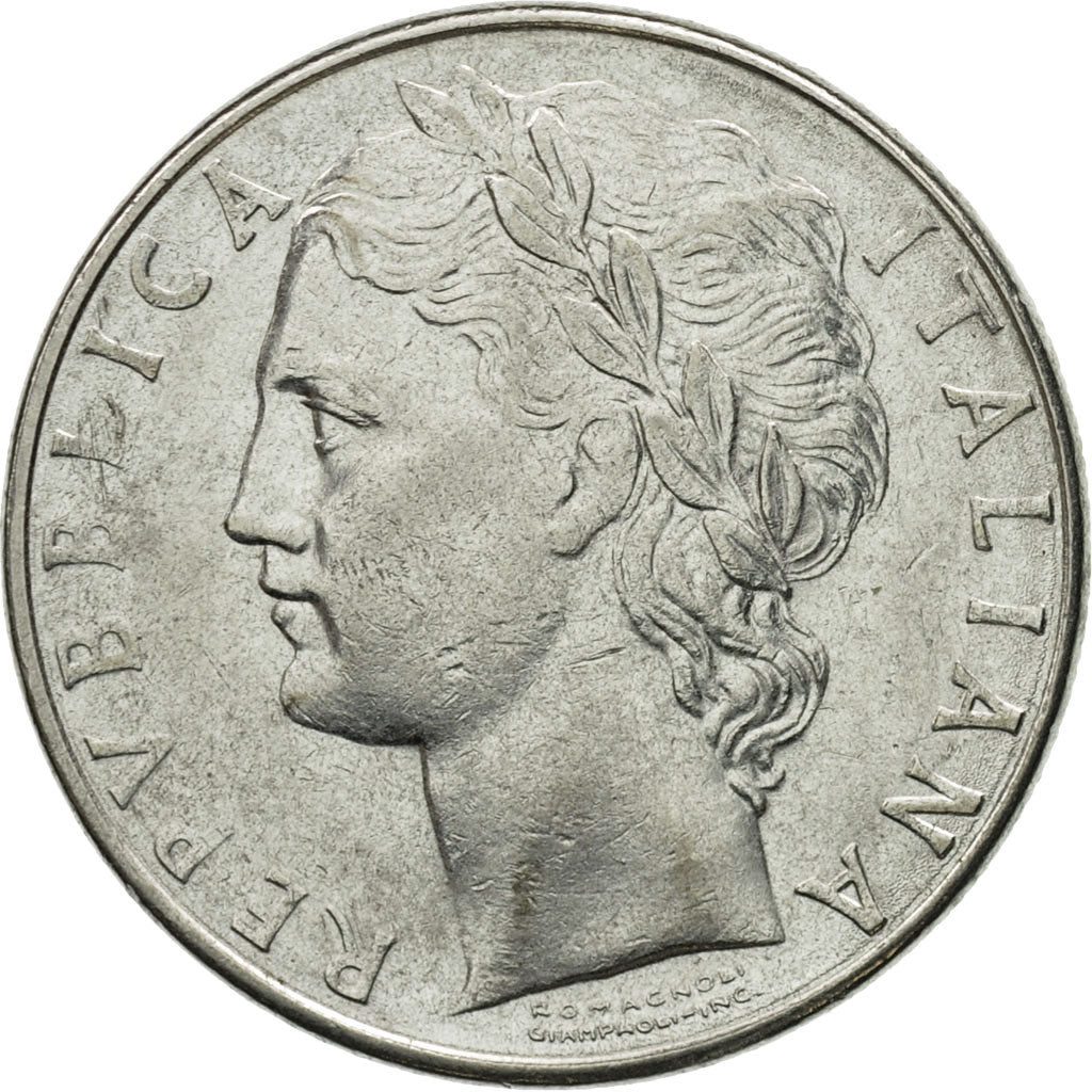 Coin, Italy, 100 Lire, 1979, Rome, EF(40-45), Stainless Steel, KM:96.1