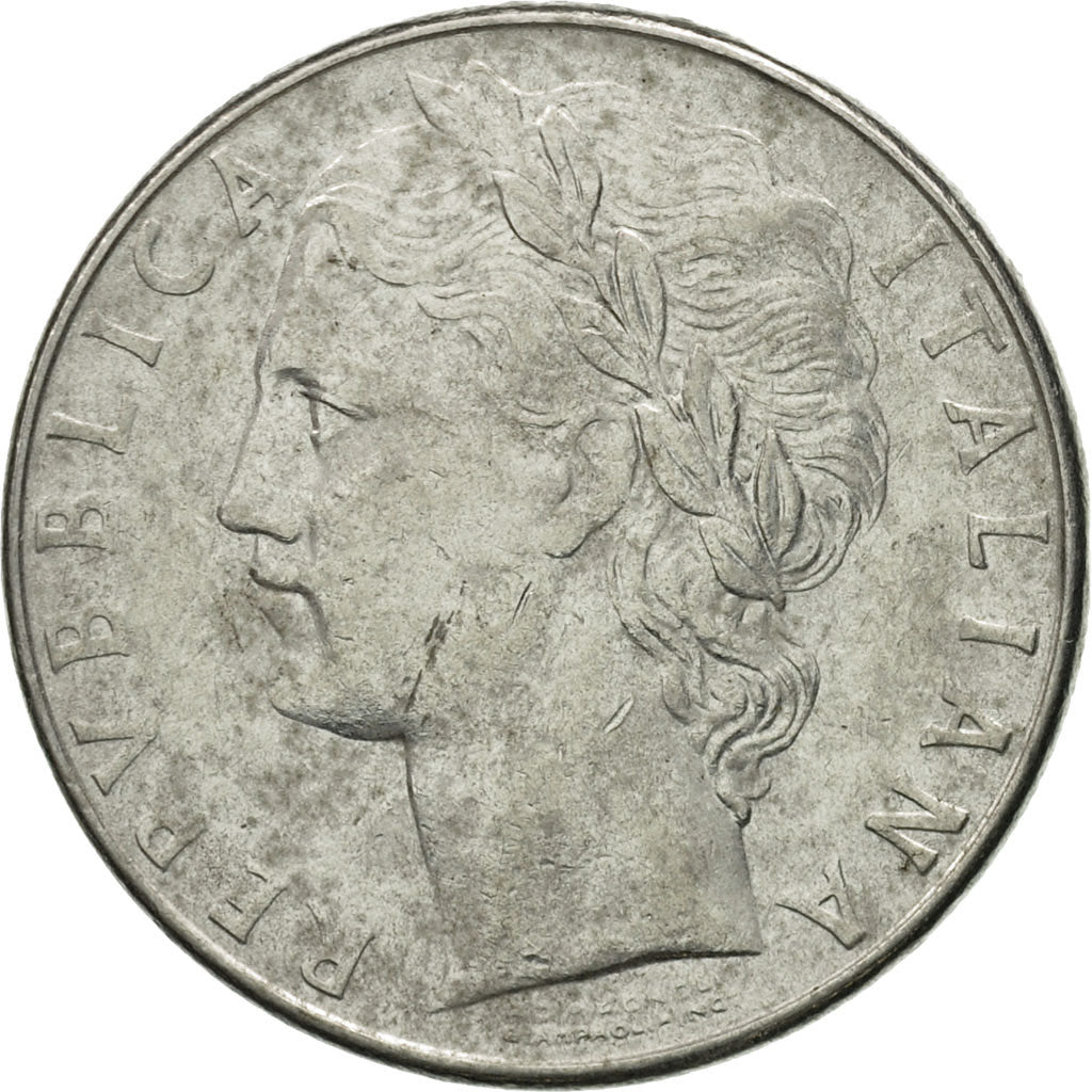 Coin, Italy, 100 Lire, 1979, Rome, VF(20-25), Stainless Steel, KM:96.1