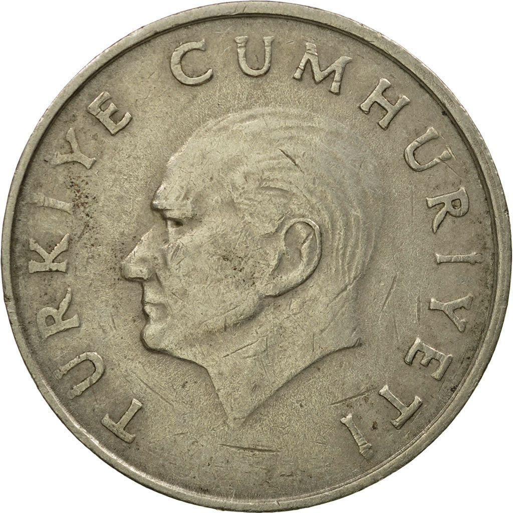 Coin, Turkey, 100 Lira, 1987, VF(30-35), Copper-Nickel-Zinc, KM:967