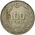 Münze, Türkei, 100 Lira, 1987, S+, Copper-Nickel-Zinc, KM:967