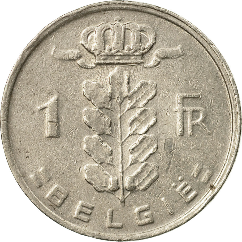 Moneta, Belgia, Franc, 1978, Brussels, EF(40-45), Miedź-Nikiel, KM:142.1