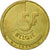Coin, Belgium, 5 Francs, 5 Frank, 1986, Brussels, EF(40-45), Brass Or