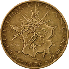 Coin, France, Mathieu, 10 Francs, 1976, Paris, EF(40-45), Nickel-brass, KM:940