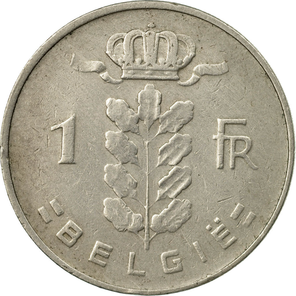 Coin, Belgium, Franc, 1962, Brussels, EF(40-45), Copper-nickel, KM:143.1