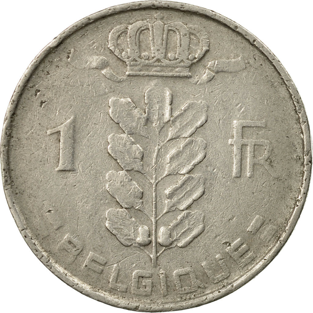 Coin, Belgium, Franc, 1963, Brussels, VF(30-35), Copper-nickel, KM:142.1