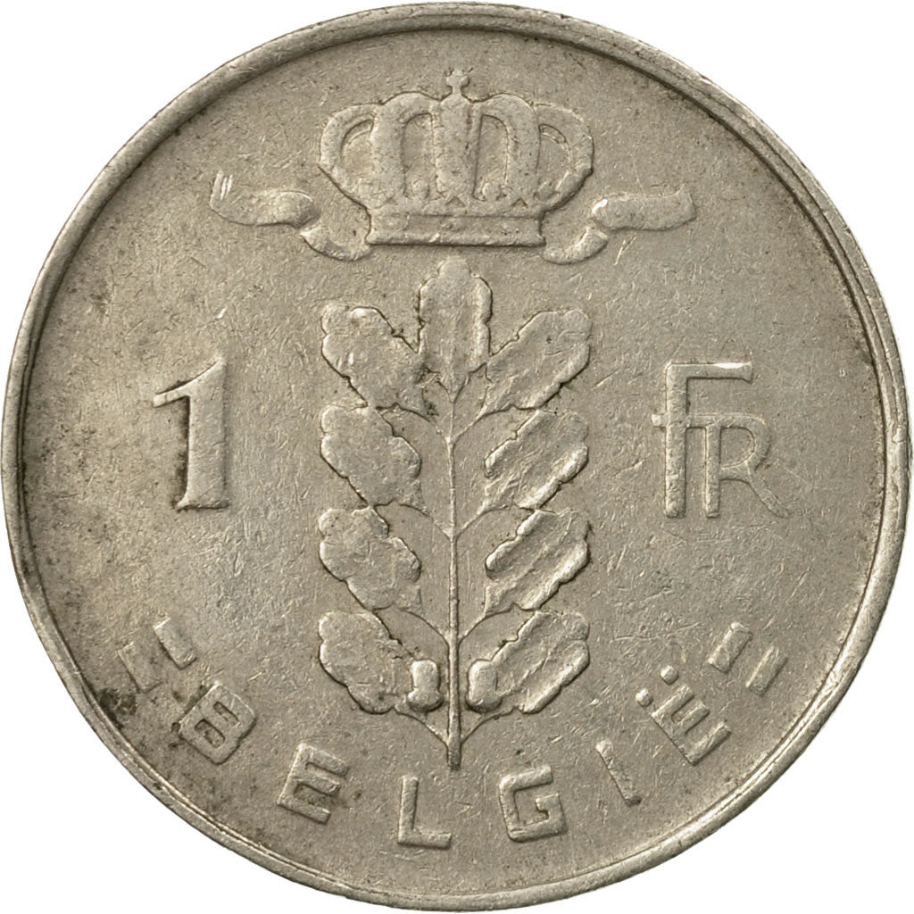 Münze, Belgien, Franc, 1958, Brussels, S, Copper-nickel, KM:143.1